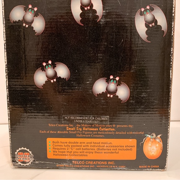 VTG 1995 Telco Small Fry Animated Halloween Display Little Devil Animated - Picture 13 of 15